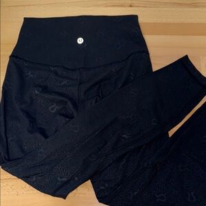 Lululemon Black High-Waisted Leggings